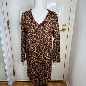 NWT Olivia Rae Women’s Leopard Print Dress / Sleepwear SZ S